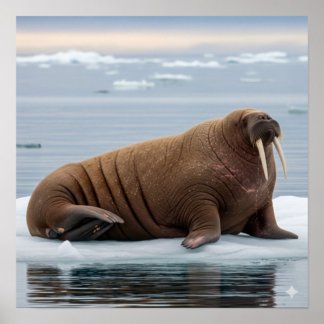 Affiche Walrus arctique (Devant)