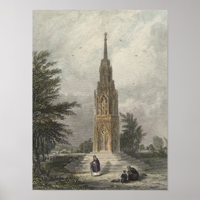 Affiche Waltham Cross, c.1820 (Devant)