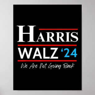 Affiche Waltz 2024 Election Kamala Harris Tim Waltz 2024 &