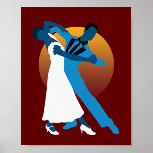 Affiche Waltz Dancing Lovers
