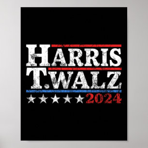 Affiche Walz 2024 Election Kamala Harris Tim Waltz 2024 24