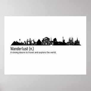 Affiche Wanderlust