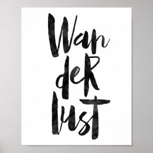 Affiche Wanderlust