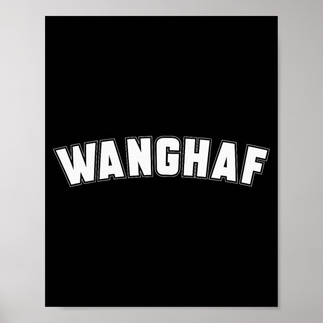 Affiche Wanghaf Meme Funny Sarcasm Quote Apparel  (Devant)
