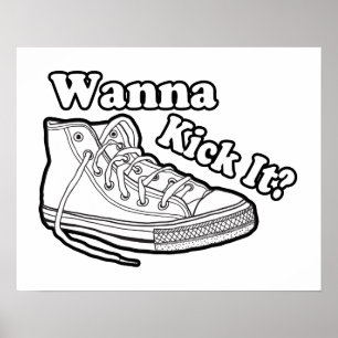 Affiche Wanna Kick It Basket