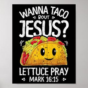 Affiche Wanna Taco Bout Jesus Cinco De Mayo Femmes Hommes 