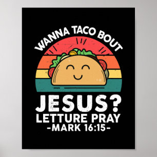 Affiche Wanna Taco Bout Jesus Cinco de Mayo Femmes Hommes
