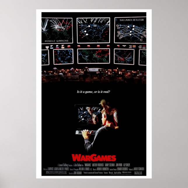 Affiche WarGames 1983 (Devant)
