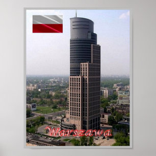 Affiche Warsaw - Trade Tower - Poland -