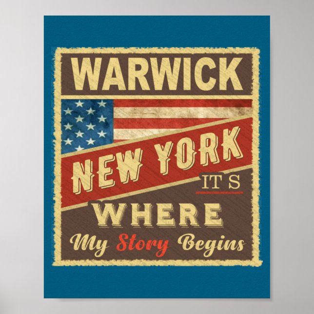Affiche Warwick Ny C'est Où Mon Histoire Commence  (Devant)