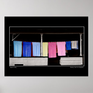 Affiche Washday Stark New Hampshire