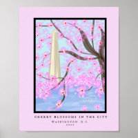 Washington, D.C./Cherry Blossom Imprimer