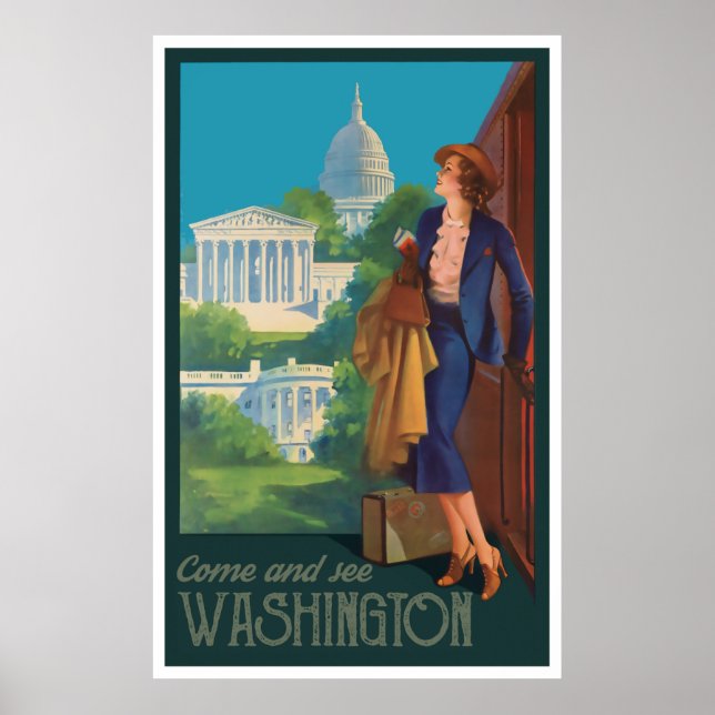 Affiche Washington DC (Devant)