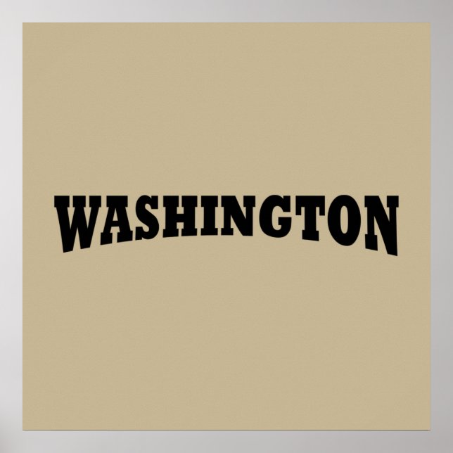 Affiche washington dc (Devant)
