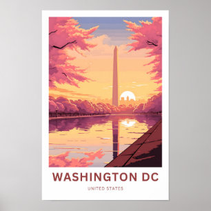 Affiche Washington DC États-Unis Imprimer