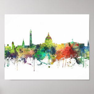 AFFICHE WASHINGTON DC SP -