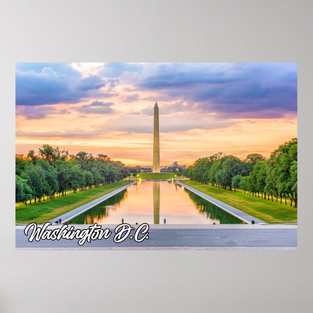Affiche Washington Monument, Washington, D.C. (Devant)