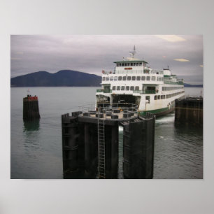 Affiche Washington State Ferry