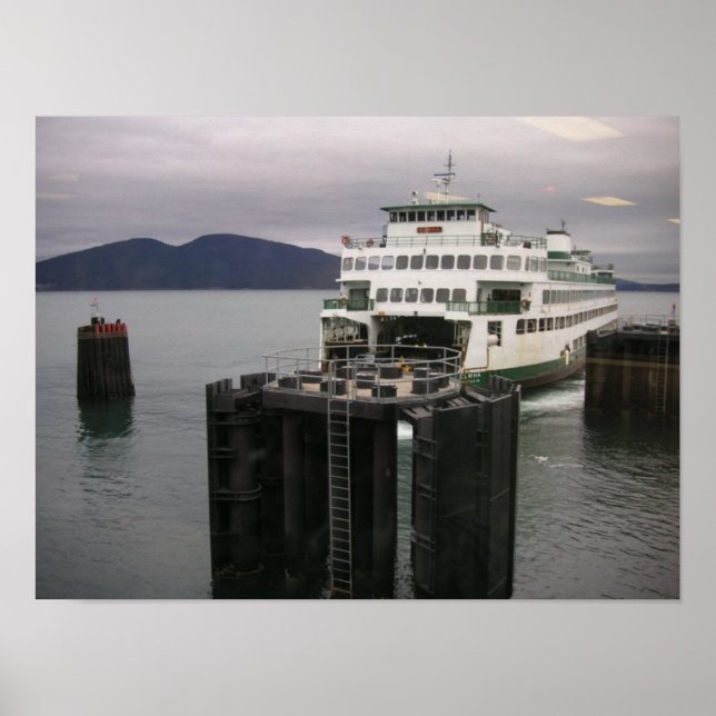 Affiche Washington State Ferry (Devant)