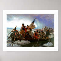 Washington Traverser le Delaware par Emanuel Leutz
