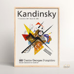Affiche Wassily Kandinsky Bauhaus Petits Mondes Abstraits<br><div class="desc">Bauhaus Art Géométrique Abstrait Wassily Kandinsky Petits Mondes Moderniste Exposition Imprimer Design</div>