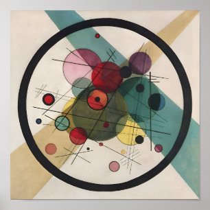 Affiche Wassily Kandinsky Cercles Dans Un Cercle