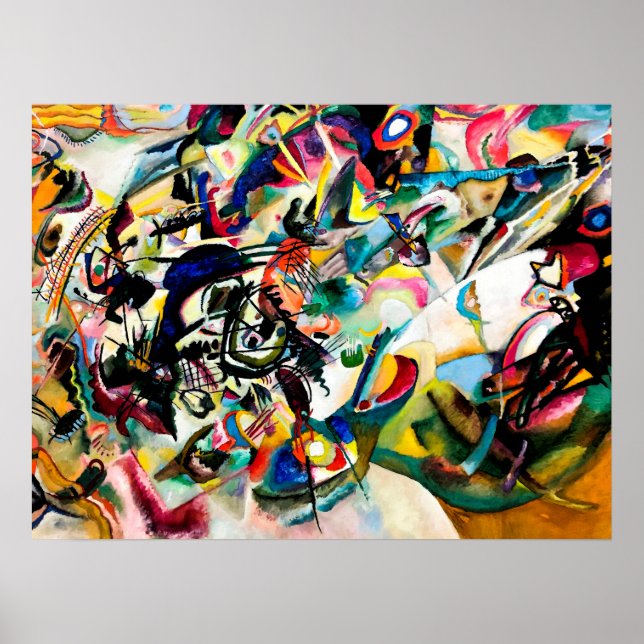 Affiche Wassily Kandinsky: Composition VII (Devant)