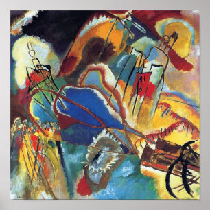 Affiche Wassily Kandinsky - Improvisation 30 (Canons)