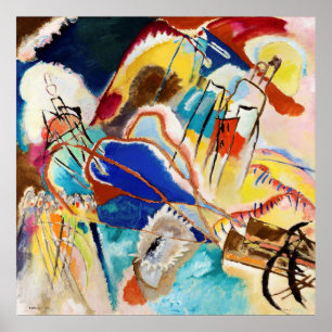 Affiche Wassily Kandinsky Improvisation no 30 - 1913