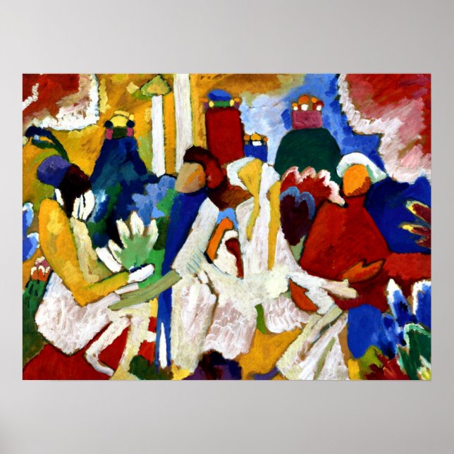 Affiche Wassily Kandinsky - Oriental (Devant)
