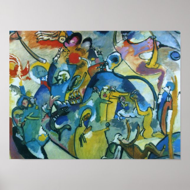 Affiche Wassily Kandinsky - Toussaint Jour II (Devant)
