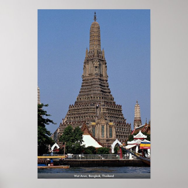 Affiche Wat Arun, Bangkok, Thaïlande (Devant)
