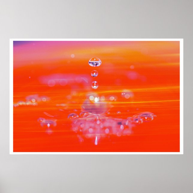 Affiche water and fire (Devant)