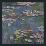 Affiche Water Lilies by Claude Monet<br><div class="desc">Claude Monet - Nappes D'Eau. Belle peinture florale aux belles couleurs de Claude Monet. Cadeaux imprimés de haute qualité,  estampes,  pochettes de téléphone et de nombreux autres grands cadeaux.</div>