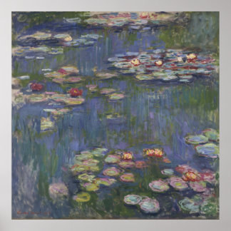 Affiche Water Lilies by Claude Monet