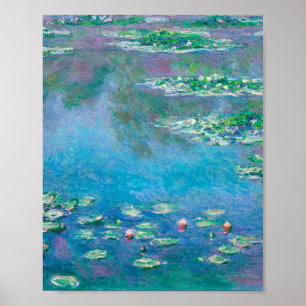 Affiche Water Lilies by Claude Monet