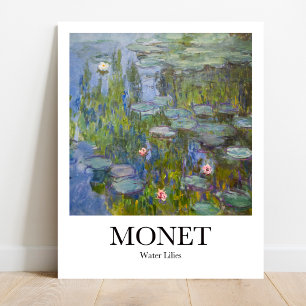 Affiche Water Lilies by Claude Monet