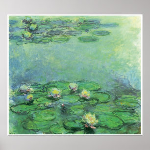 Affiche Water-Lilies, ch. 1914-17 ; huile sur toile