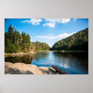 Affiche Water   Spruce Lake Quebec, Canada