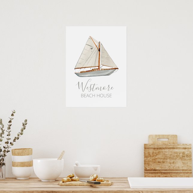 Affiche Waterboat Beach House (Cuisine)