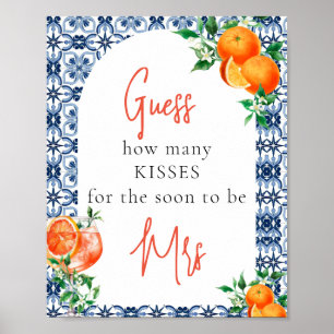 Affiche Watercolor Spritz Devine Combien De Jeux De Douche