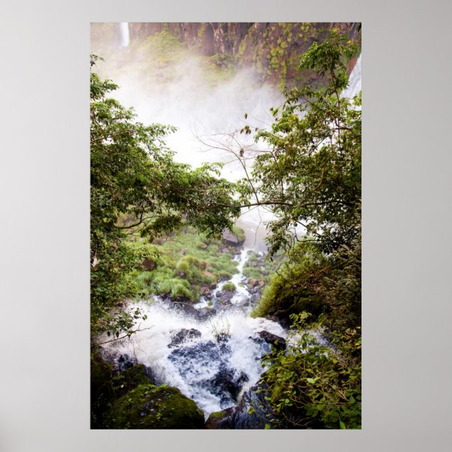 Affiche Waterfall Seeing From Above (Devant)