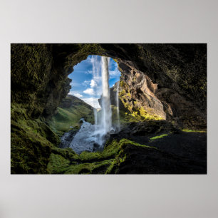 Affiche Waterfalls   Icelandic Waterfall
