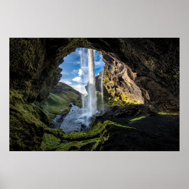 Affiche Waterfalls | Icelandic Waterfall (Devant)