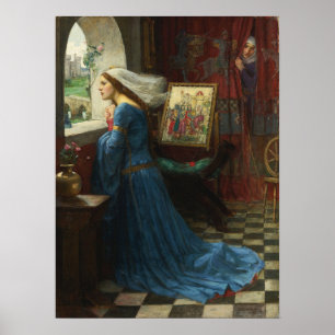 Affiche Waterhouse - Fair Rosamund 1916