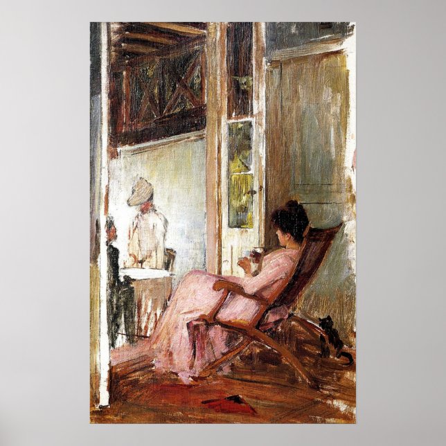 Affiche Waterhouse - La Loggia 1893 (Devant)