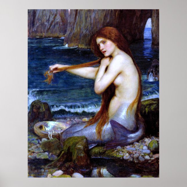 Affiche Waterhouse: The Mermaid (Devant)