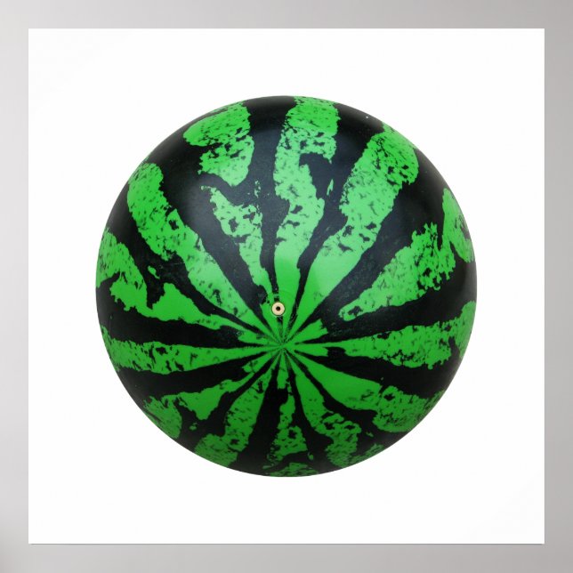 Affiche Watermelon Football / Soccer Ball (Devant)