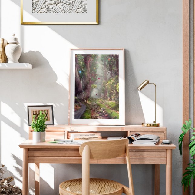 Affiche Waterton Rock Road Wall Art (Créateur téléchargé)