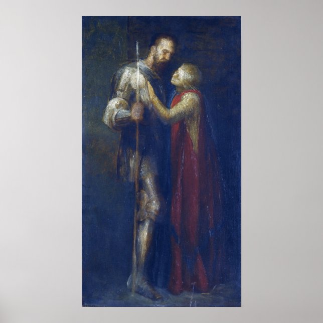 Affiche Watts - Chevalier Et Maiden (Devant)